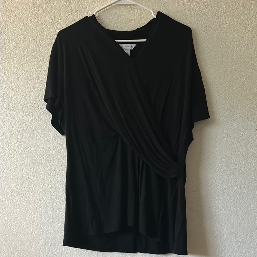 Liz Claiborne Black Blouse